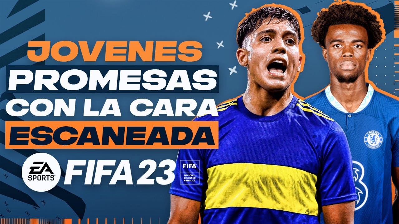MEJORES JOVENES PROMESAS con CARA ESCANEADA de FIFA 23 MODO CARRERA! | TheMaverick