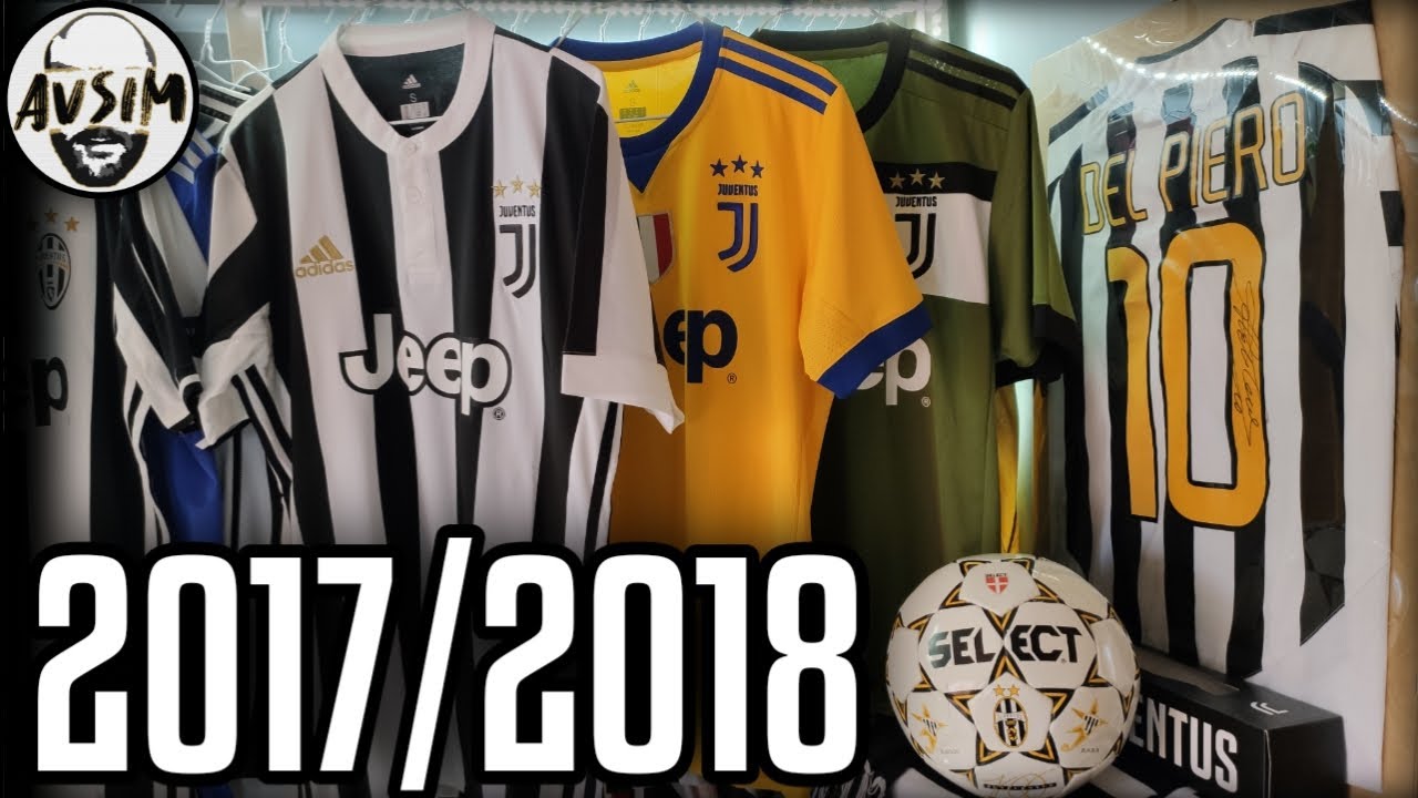 Le maglie della Juventus 2017/2018 ||| Avsim Shirts