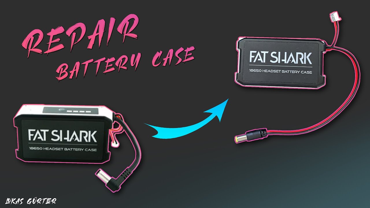 FATSHARK Battery Case repair! | FPV Repairs