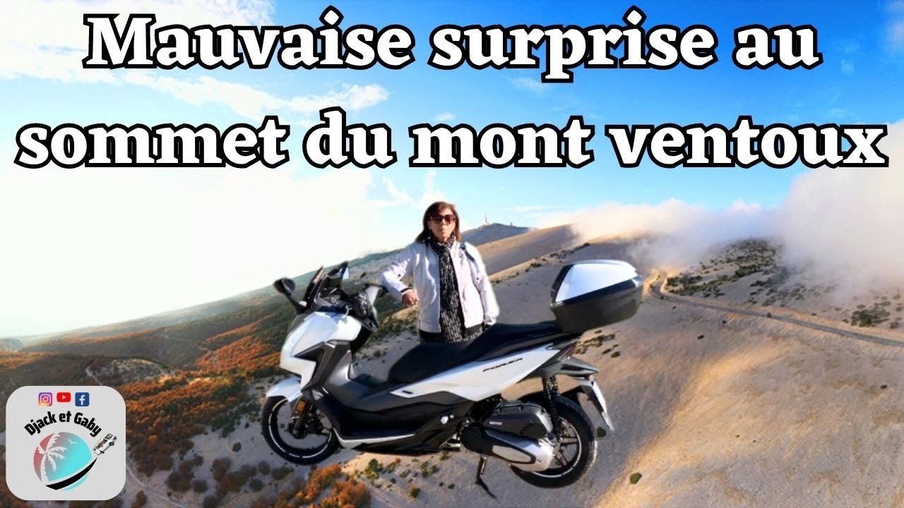 Mauvaise surprise au sommet du Mont Ventoux #39 #campingcar #malaucène #ventoux #vanlife #bédoin