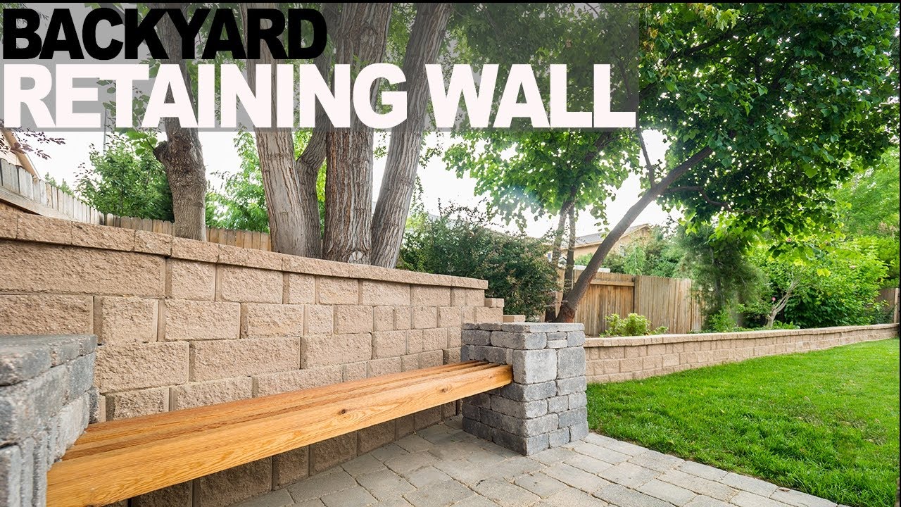 Building a Backyard Retaining Wall