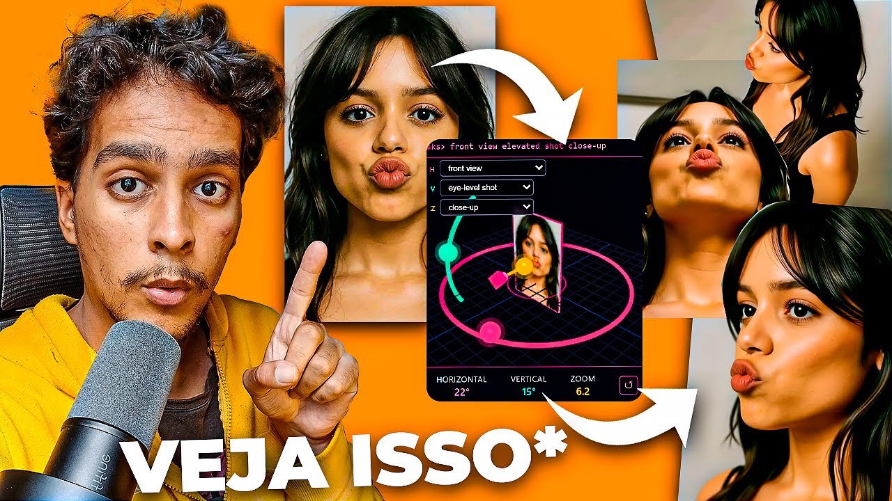 🔥INSANO! Eu Hackeei o espaço 3D de uma simples Imagem - Inteligência Artificial (IA)