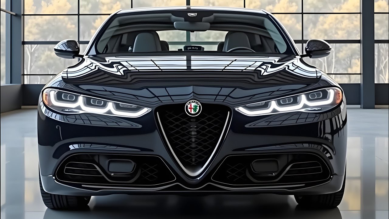 Только что выпущено: Alfa Romeo Giulia 2026 года — возрождение итальянской красоты!