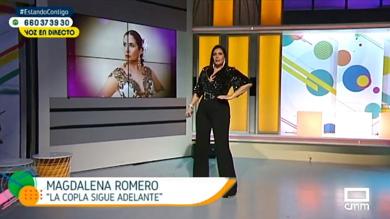 Magdalena Romero - La Copla Sigue Adelante (Actuación Estando Contigo CMMedia)