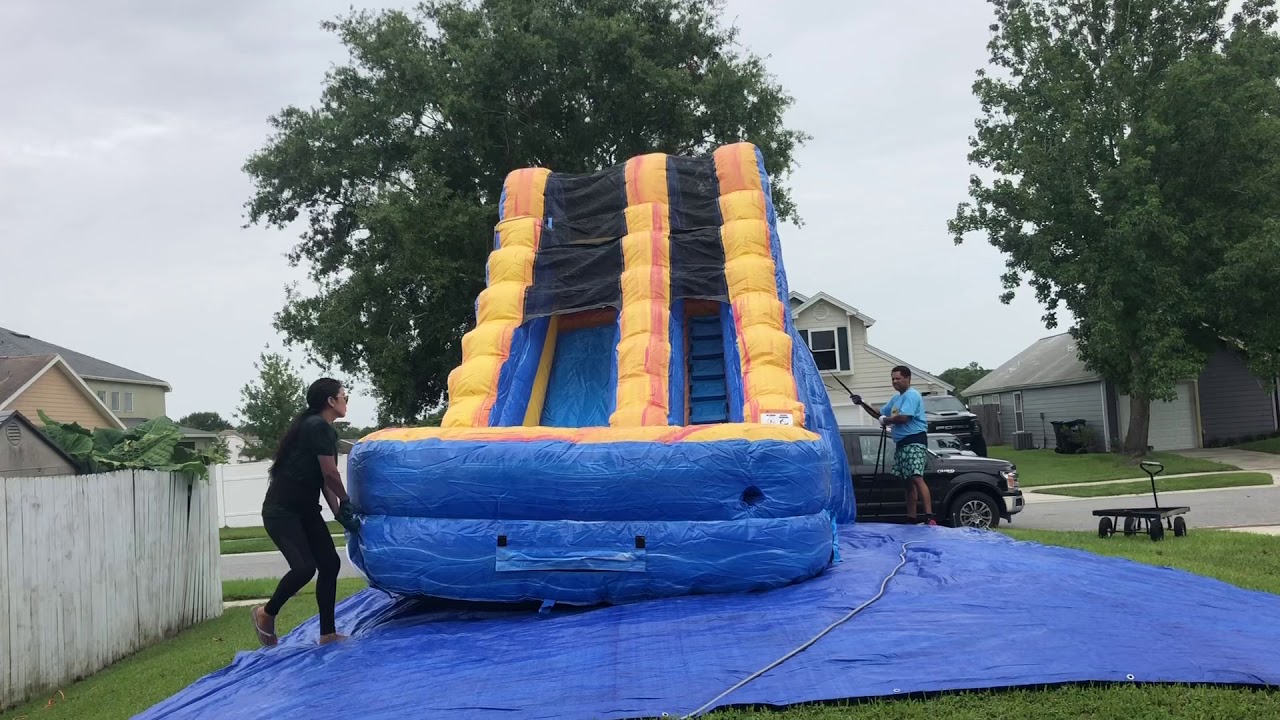Bounce house business inflatable water slide