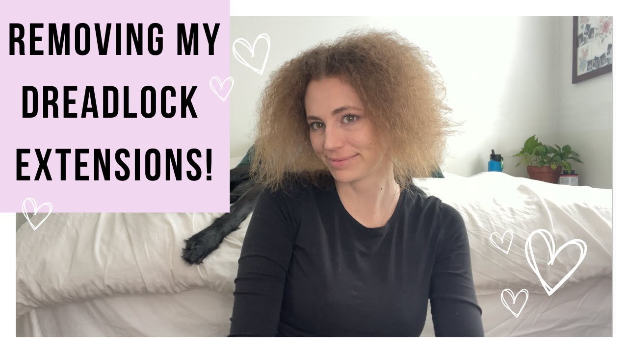 How to remove Dreadlock Extensions (NO DAMAGE!)