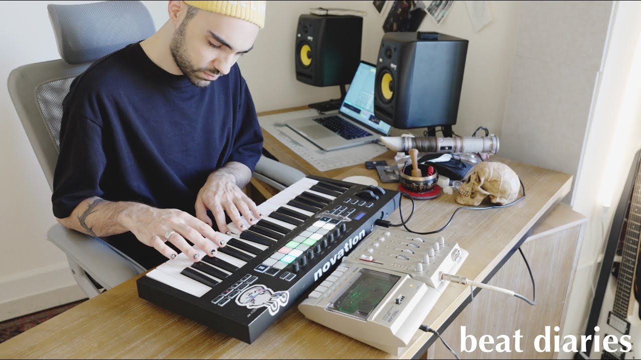 my first experiments with a 4 track tape recorder