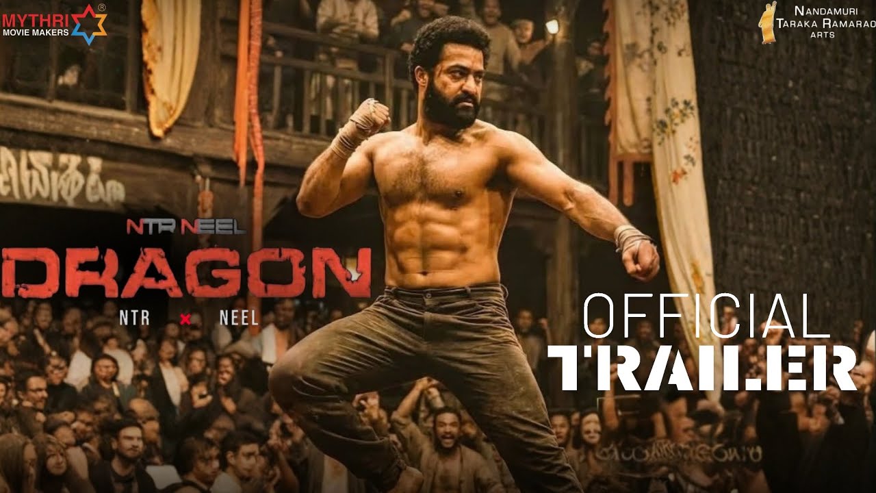 Dragon Official Trailer | Junior NTR | Prashanth Neel | Rukmini Vasanth | Ravi Basrur | Bobby Deol