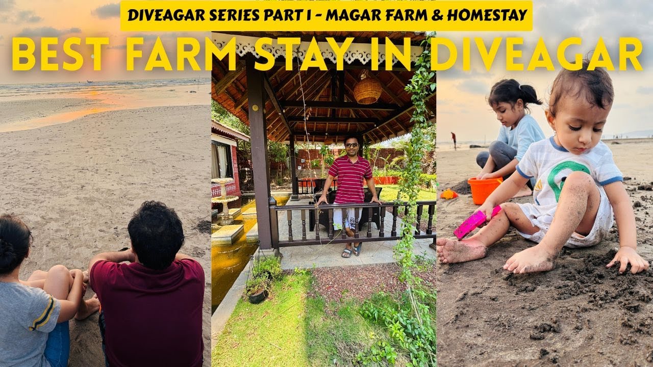 VLOG 58 | Konkani Beach Farm Stay at Magar Farms & Homestay Diveagar | Best Homestay in Diveagar