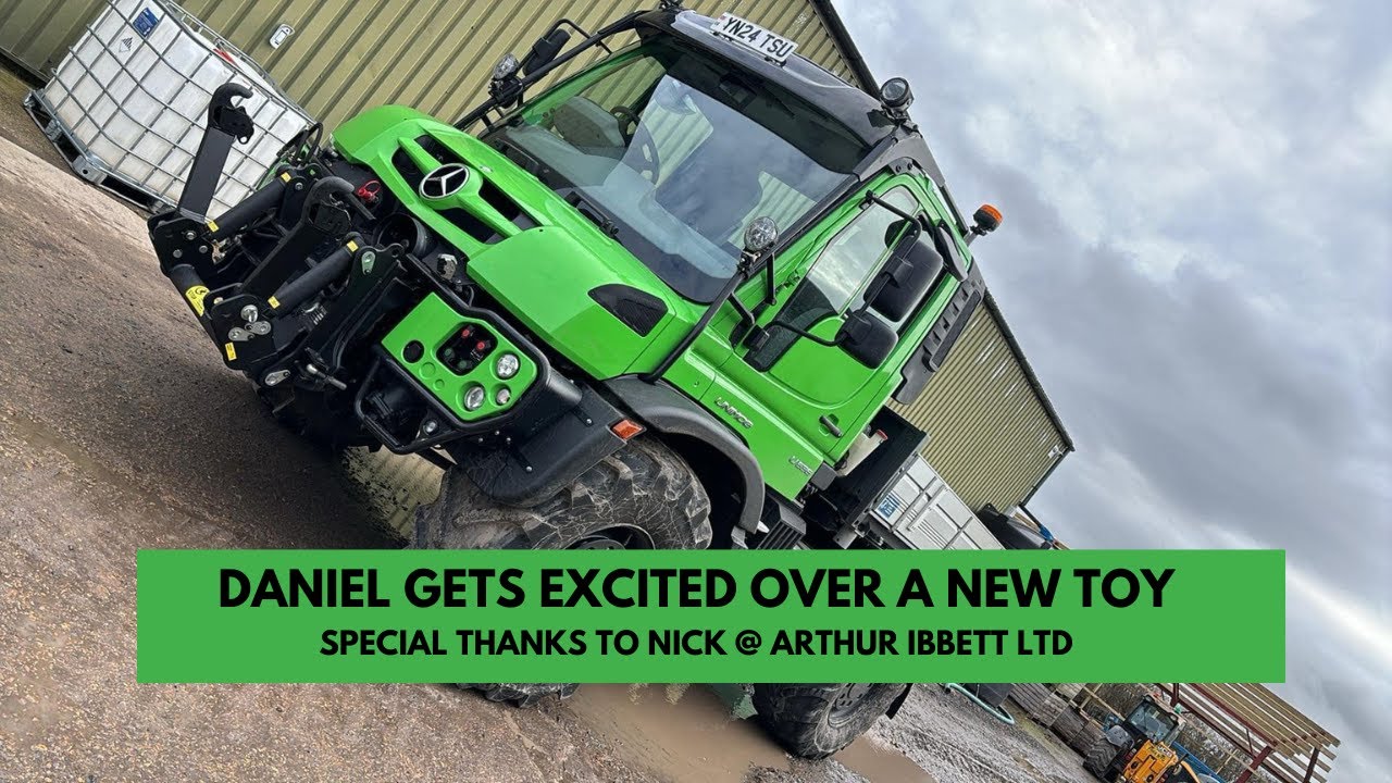 MERCEDES UNIMOG... DANIEL'S EXCITED FOR THIS! - Fenland Farming Adventures