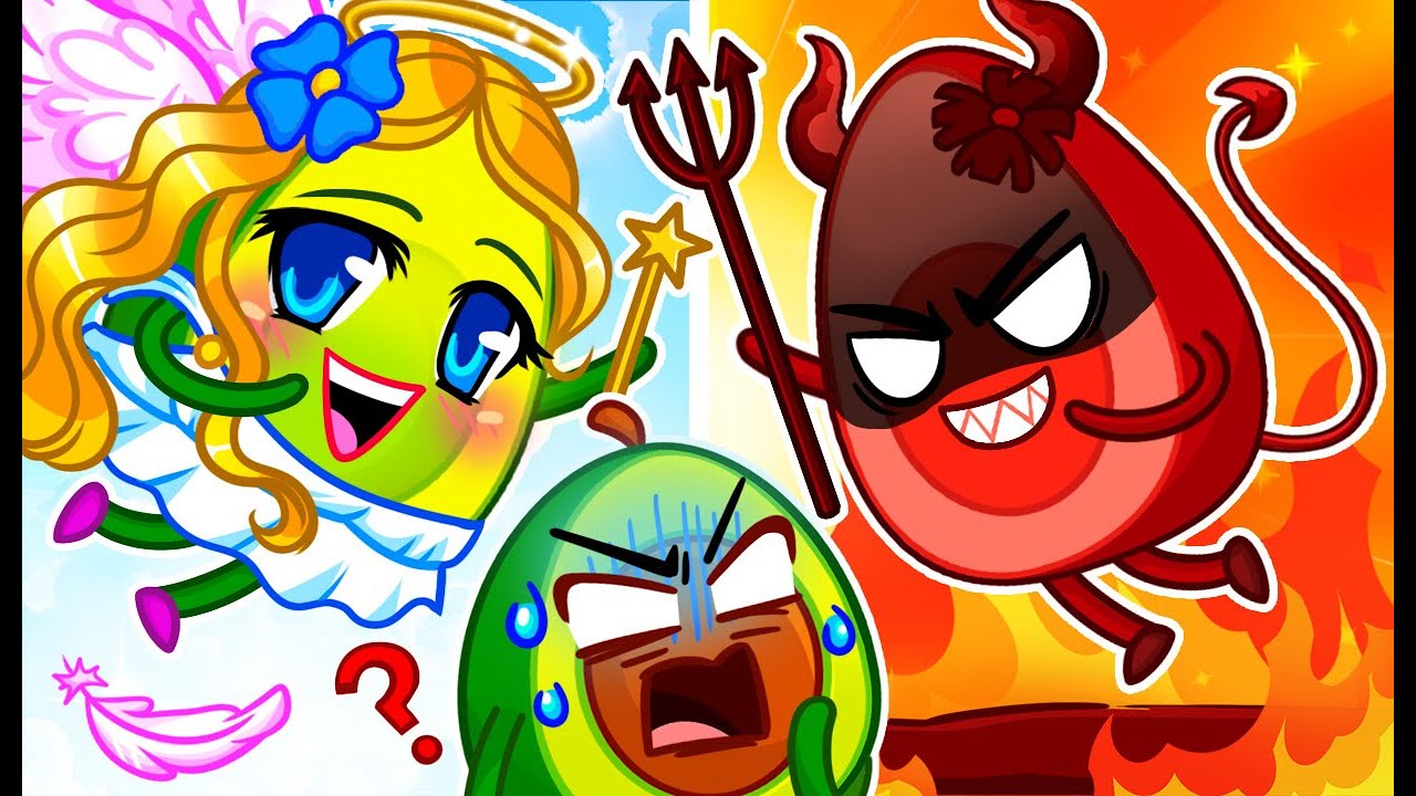 Angel or Demon Mommy? 😇😈  + More Funny Stories for Kids 😇 Pit & Penny Tales #kidssongs #top