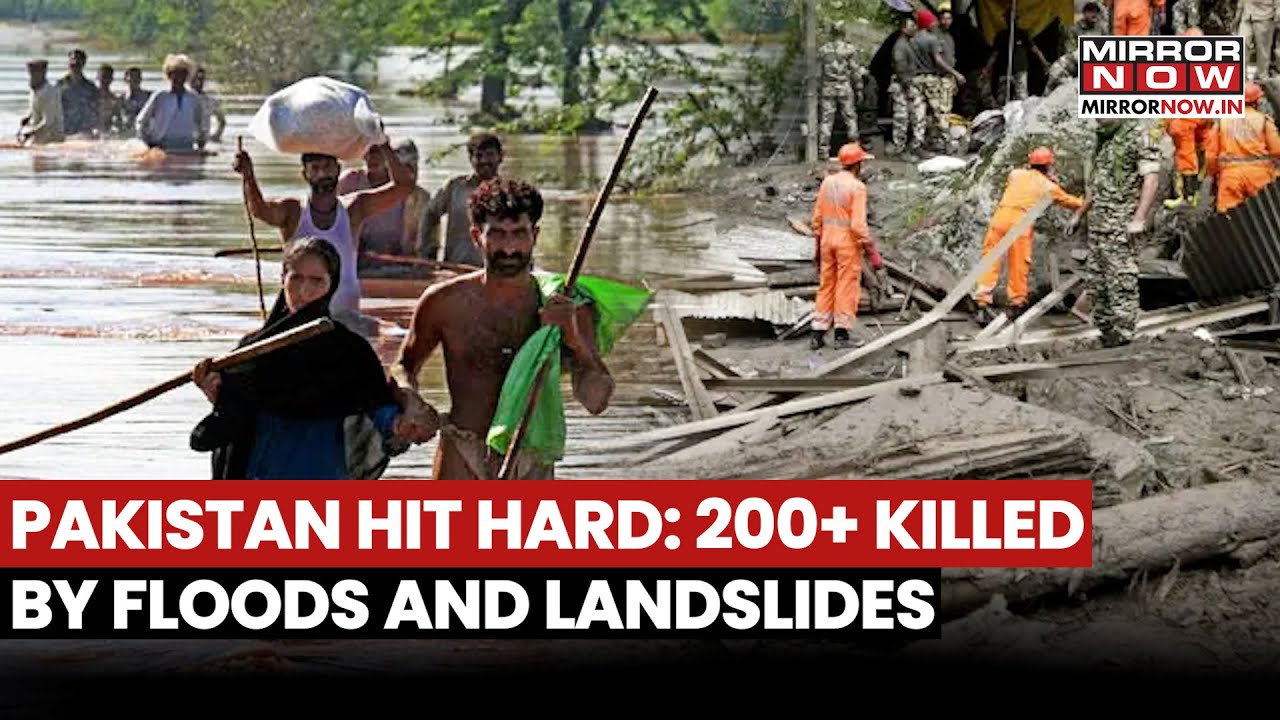 Pakistan Flood Disaster: 200+ Killed As Floodwaters Carry Rocks, Unleash Horrific Aftermath