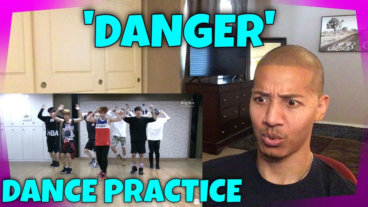 [CHOREOGRAPHY] BTS (방탄소년단) 'DANGER' dance practice (REACTION)