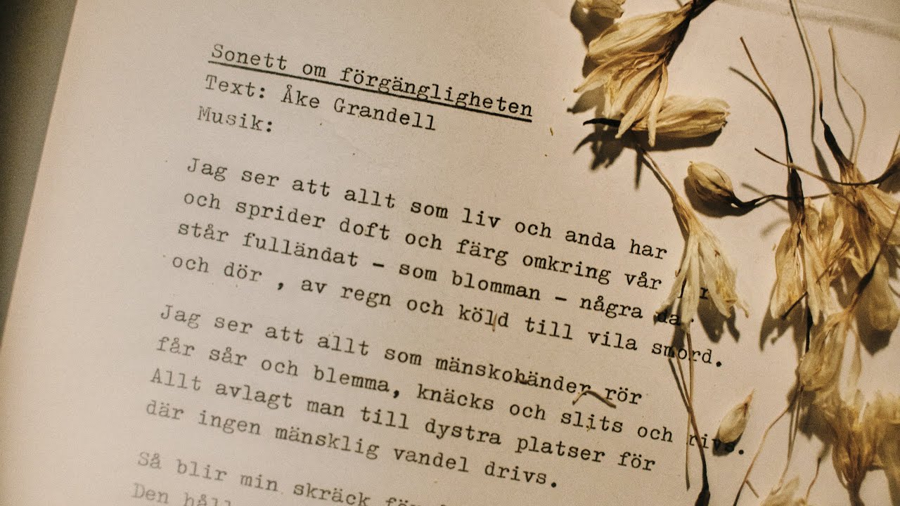 Sångbok: Grandell i dur og mol