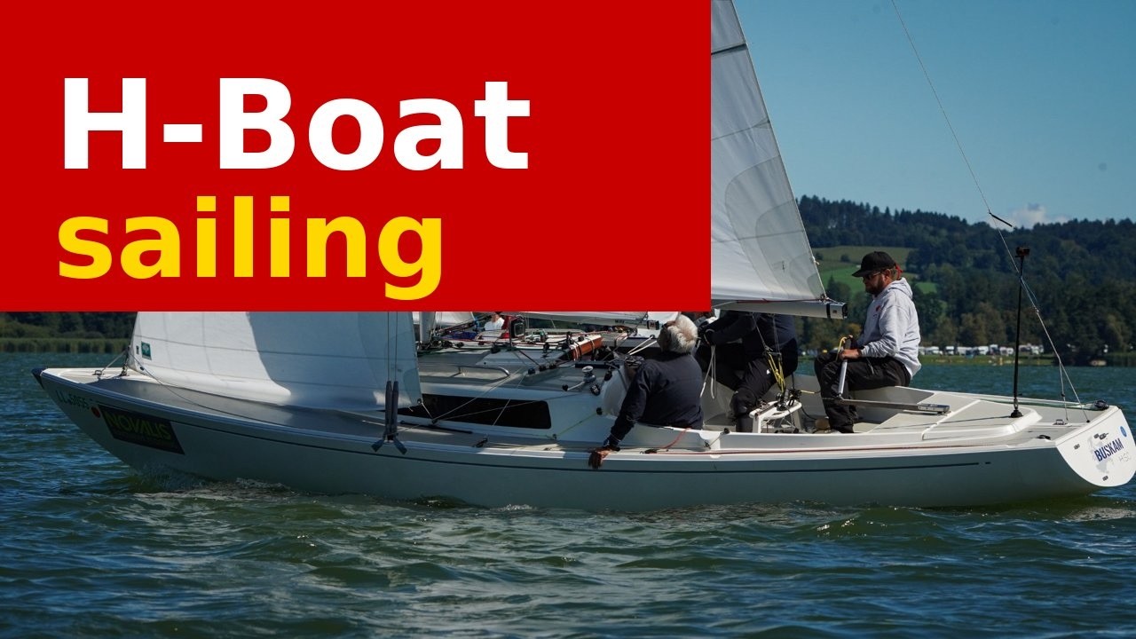 H-Boat sailing