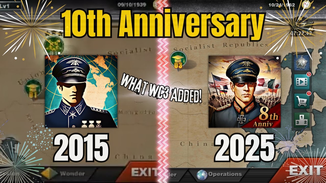 10th Anniversary World Conqueror 3 | 2015 - 2025 |