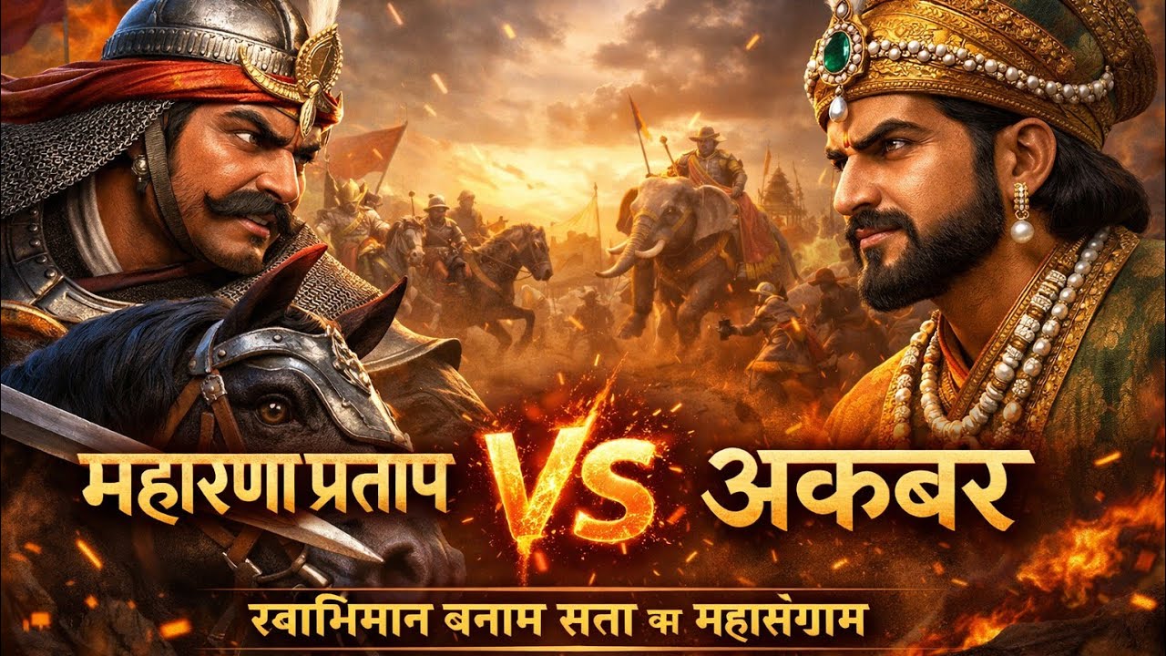 महाराणा प्रताप vs अकबर | हल्दीघाटी का सच जो इतिहास ने छुपा दिया | Rajputana Swabhiman #maharana 