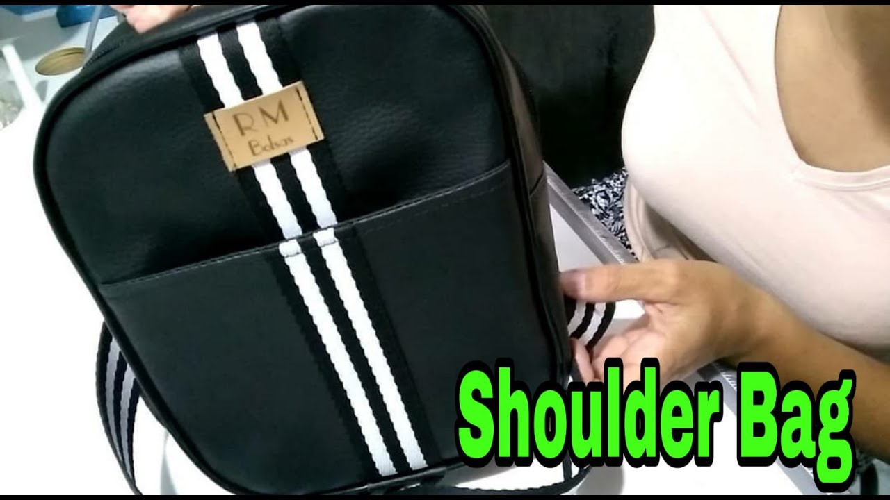 COMO FAZER SHOULDER BAG MASCULINA