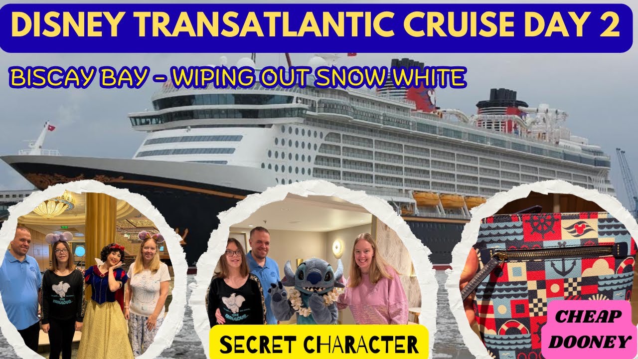 I Took Out a Princess Disney Transatlantic cruise day 2 Royal gathering & concierge secret character