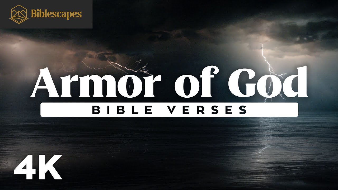 The Armor of God | Ephesians 6:10-20 | 4K | Audio Bible + Music