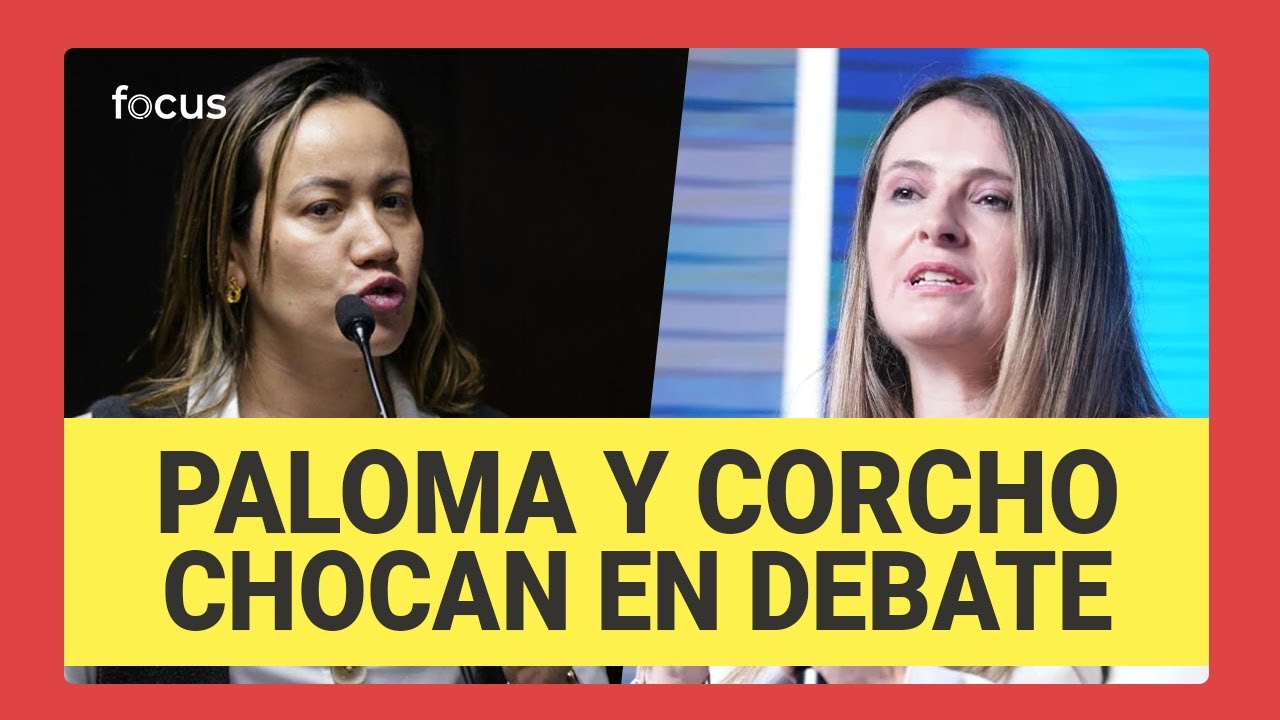 Carolina Corcho y Paloma Valencia discuten en acalorado debate presidencial