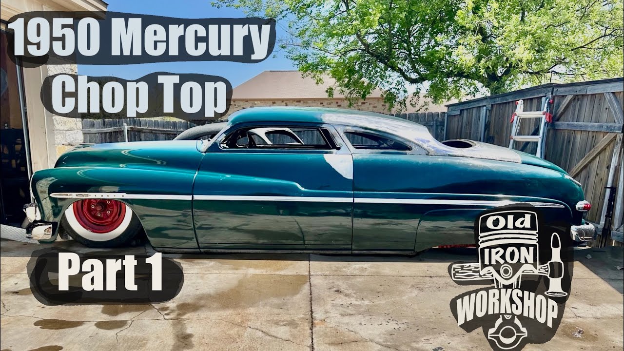 Немного не дотягивает. 1950 Mercury, рубка крыши, часть 1