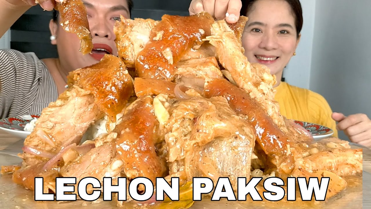 LECHON PAKSIW | MUKBANG PHILIPPINES| LECHON MUKBANG