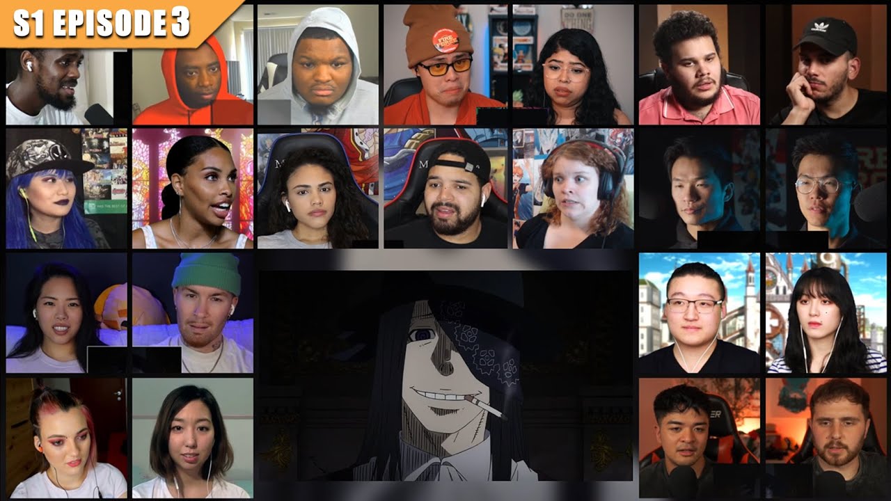 [Full Episode] Fire Force Season 1 Episode 3 Reaction Mashup | 炎炎ノ消防隊