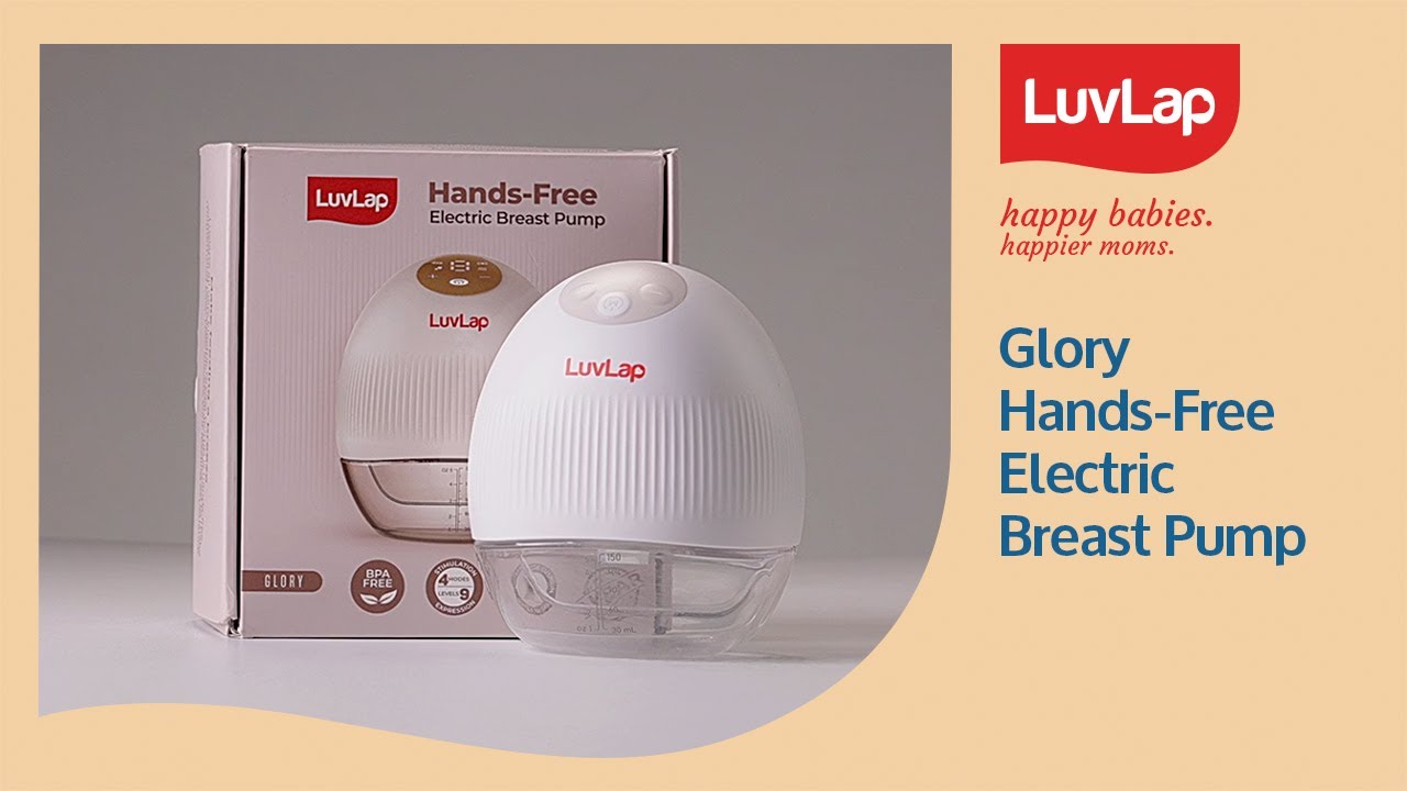 LuvLap Glory Hands-Free Breast Pump Product Demonstration