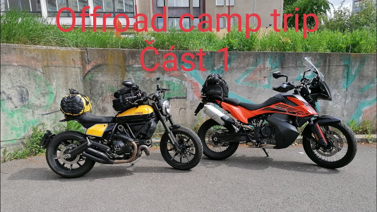 Offroad camp výlet: část 1 - TCT na Scrambleru