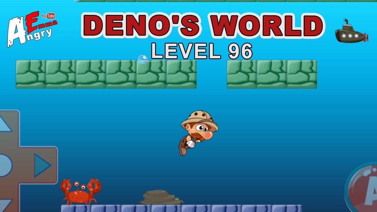 Deno's World - Level 96 / Gameplay Walkthrough (Android, iOS)