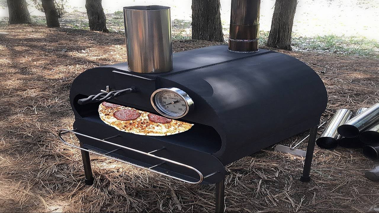 로켓 스토브 피자오븐 만들기 /캠핑/Rocket stove Pizza 🍕 Oven Making /Camping