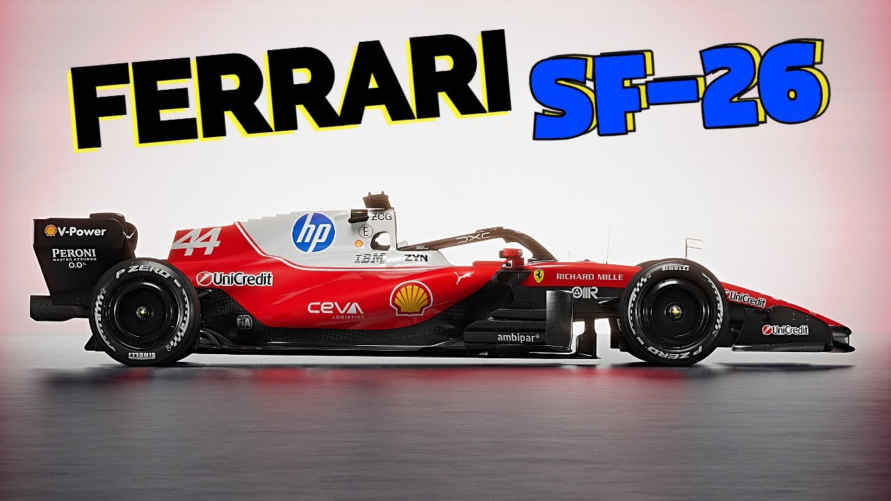 Ferrari SF-26 | Od środka radykalna prezentacja bolidu F1 Ferrari na rok 2026