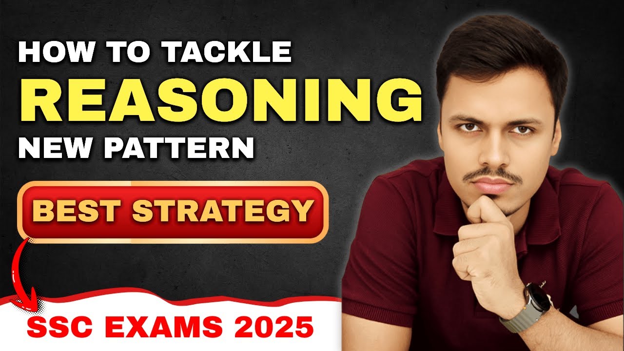 REASONING STRATEGY FOR SSC CGL 2025 | EDUQUITY PATTERN | MATHS MANIA