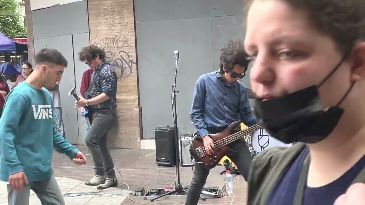 Tributo a Soda Stereo( Jet Set) Santiago, Chile. Plaza de Armas 11/12/22