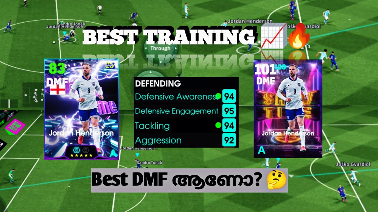 Efootball 2026 free show time Jordan Henderson review and training progression, best goals ☠️