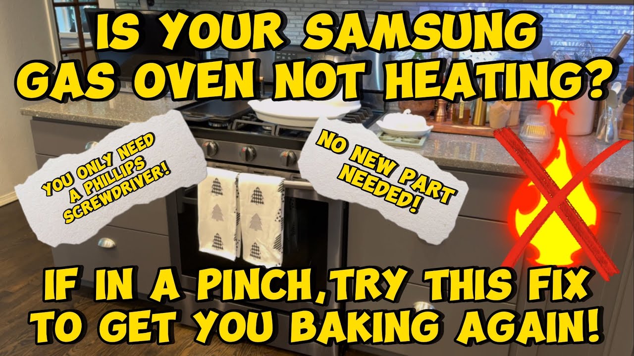Газовая духовка Samsung перестала печь: быстрое решение! Попробуйте и спасите ситуацию!!! #samsun...