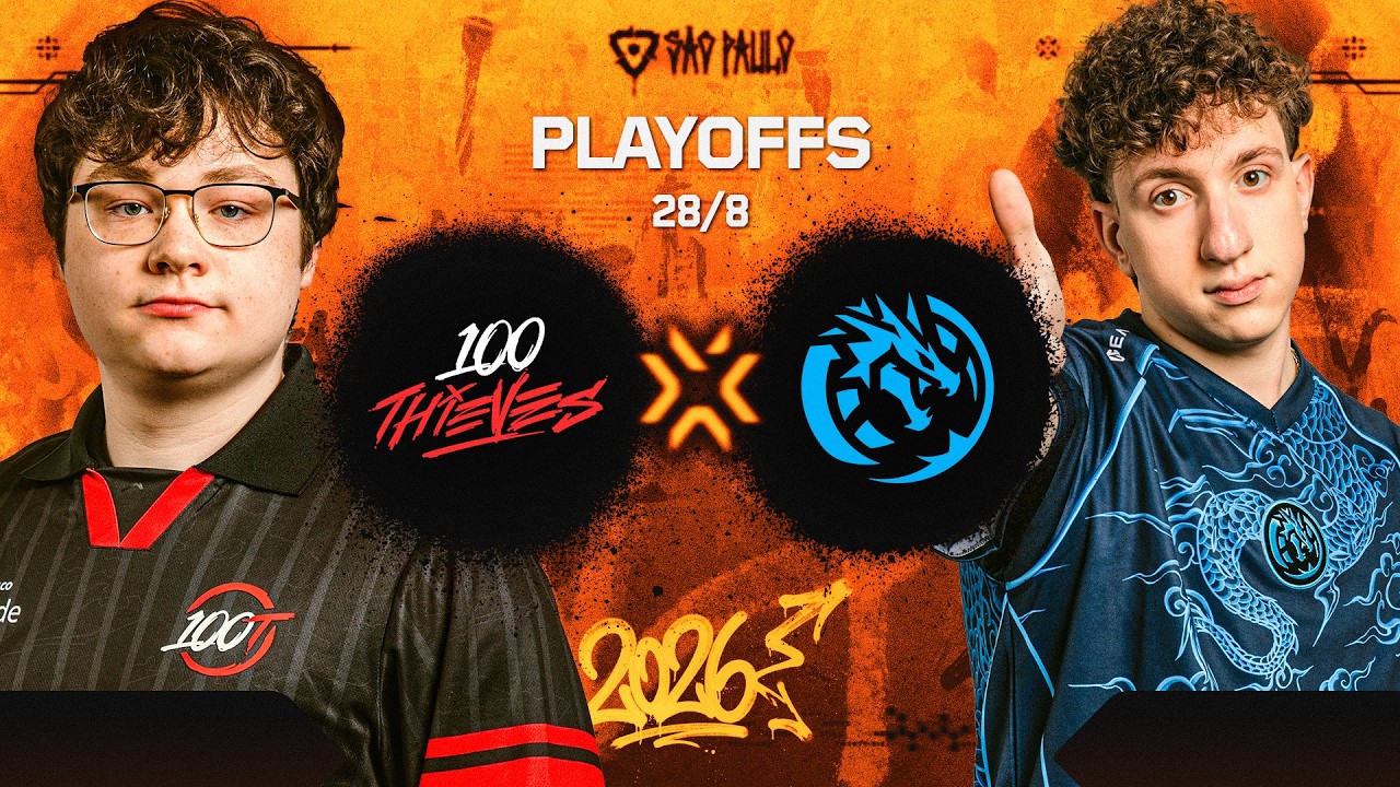 100T vs. LEV | VCT Americas Stage 2 | Playoffs - Day 2