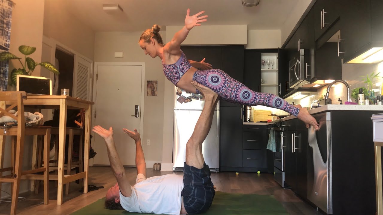 Fathers Day Acro Yoga Class