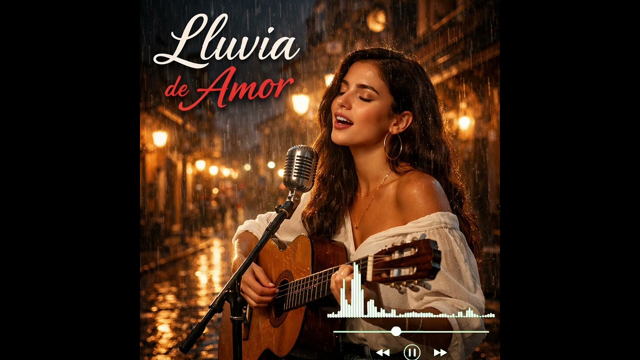 Lluvia de Amor#LluviaDeAmor#SpanishBallad#RainyNightMusic#FirstLove#SpanishLoveSong#LatinBallad