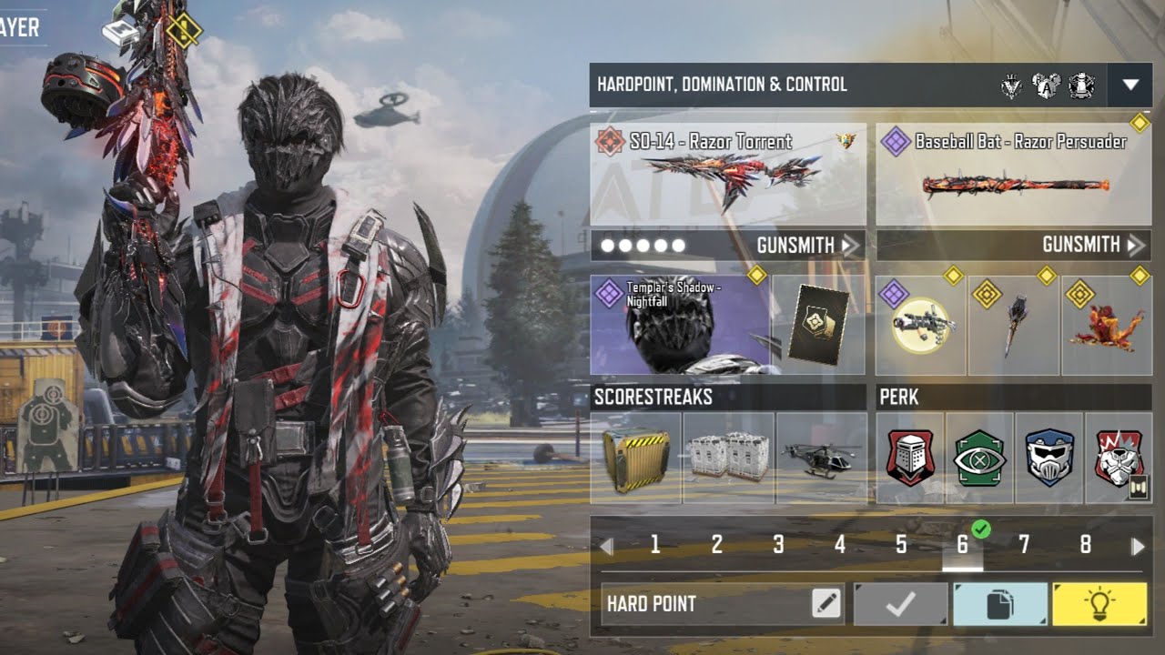 Templar’s Shadow - Nightfall & Mythic SO-14-Razor Torrent | MP Mode: Ranked Domination #13 | CODM 🔥