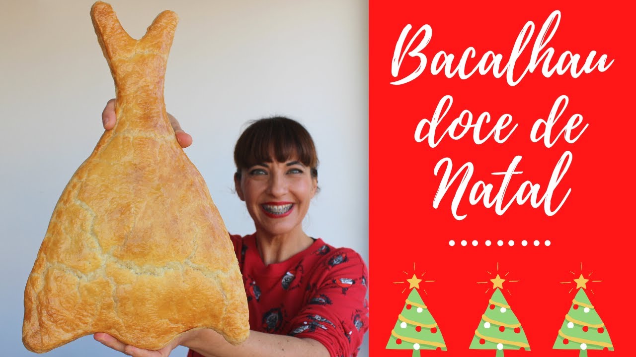 Bacalhau doce de Natal- Doce de ovos e am&ecirc;ndoa