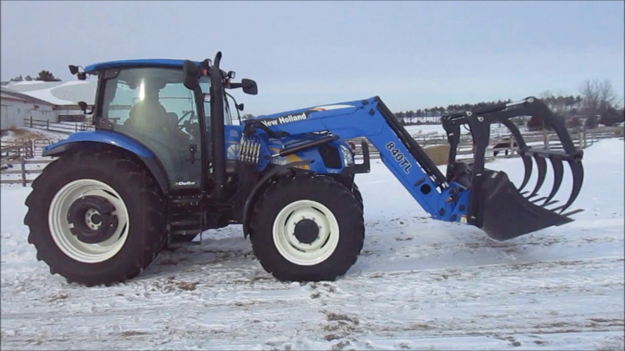 2008 New Holland T6030 Tractor with Loader