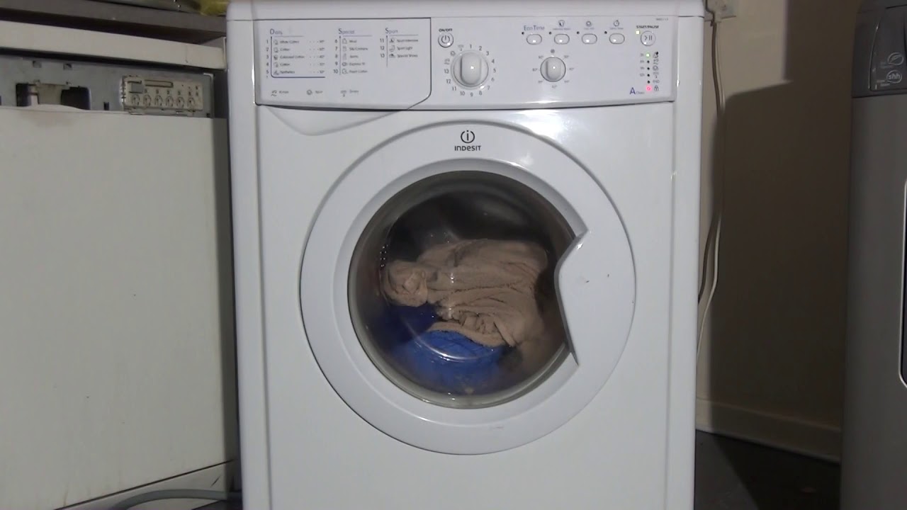 Indesit Start IWB5113 : Cotton Standard eco 60'c (Full cycle)