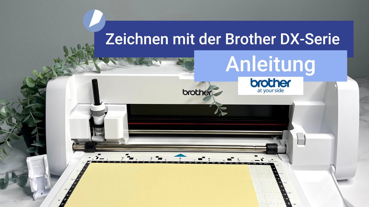 Zeichne mit deinem Lieblingsstift und dem Universal Stifthalter von Brother | Schritt für Schritt