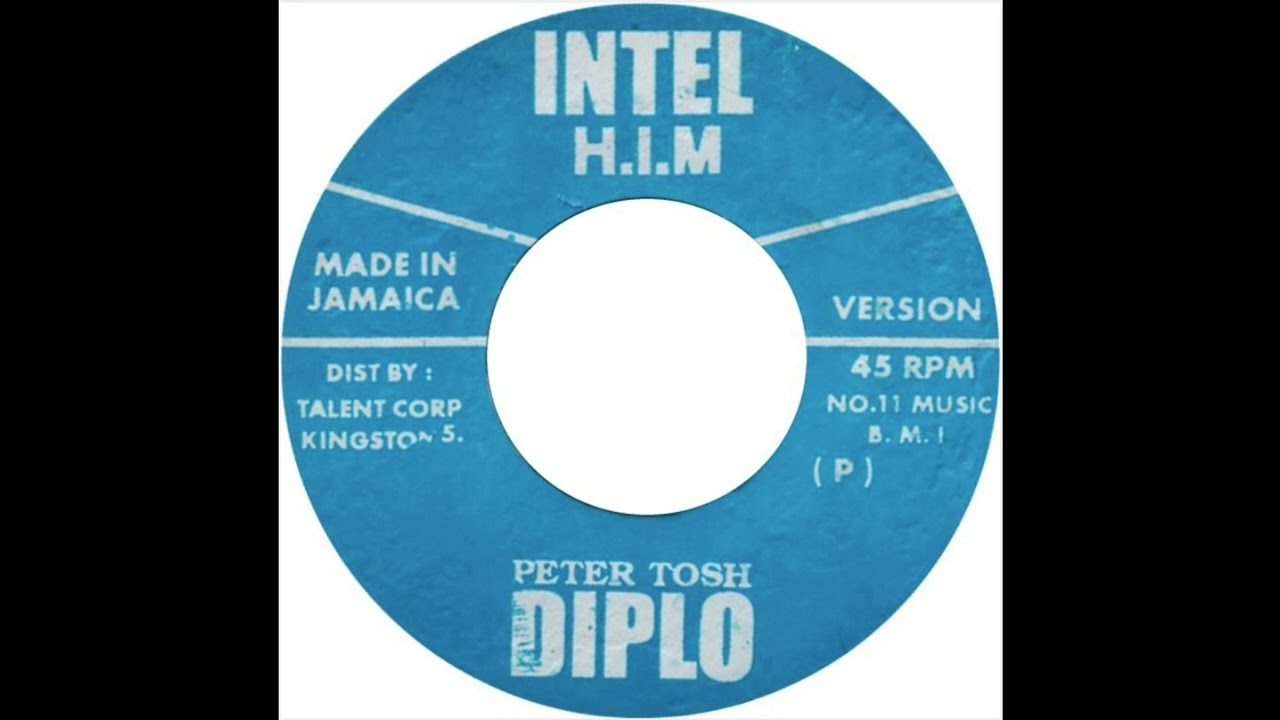 Winston Anderson - Land Of Gold Dub - Intel Diplo 7inch RE 197x