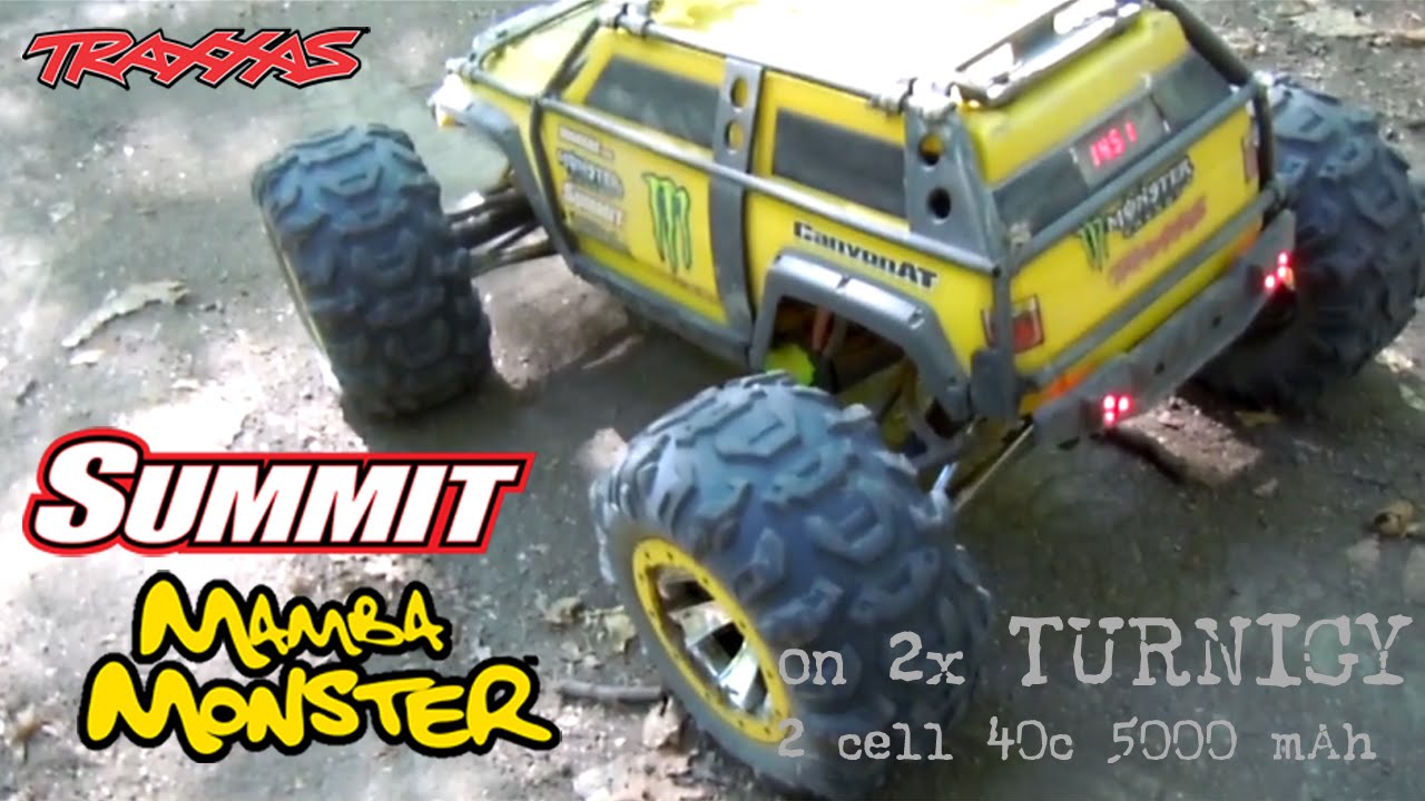 TRAXXAS SUMMIT Mamba Monster Brushless  on 4s LIPO