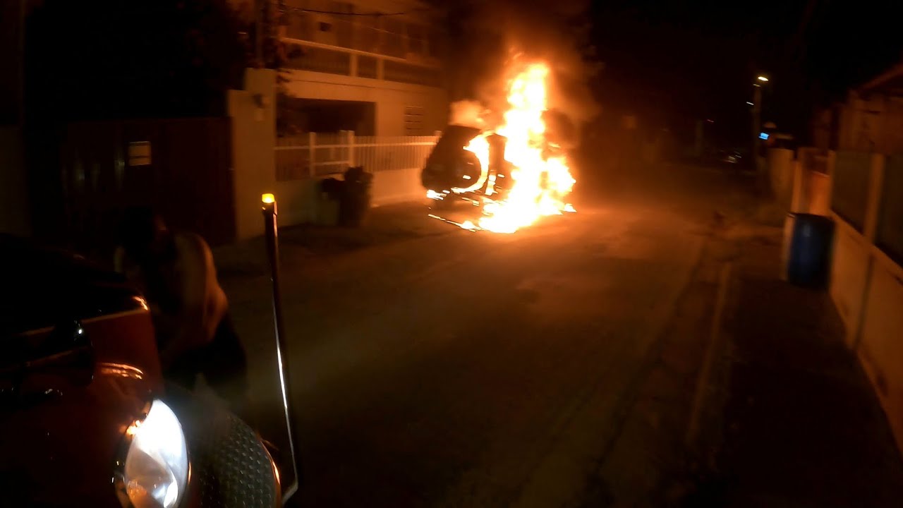 GoPro: Fuego De Auto, Fuego De Vehiculo (Car Fire,Vehicule Fire, Bda Baldorioty, Ponce