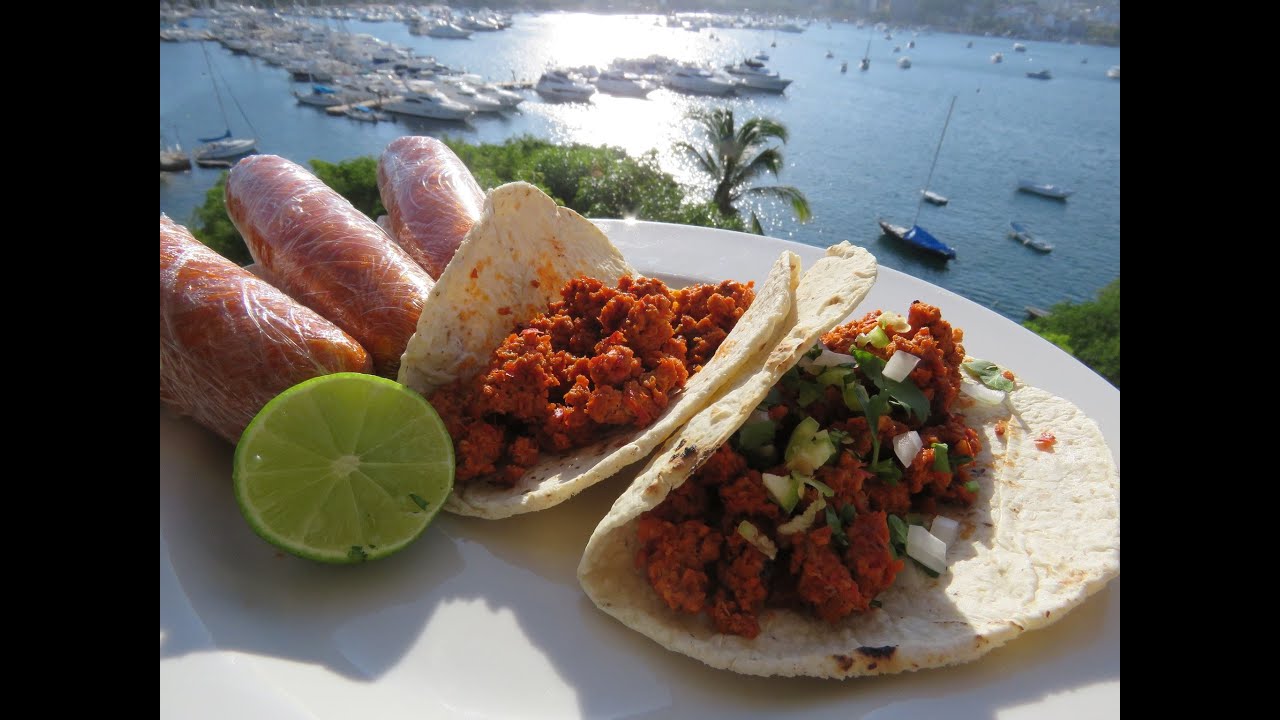 cómo hacer CHORIZO MEXICANO CASERO.