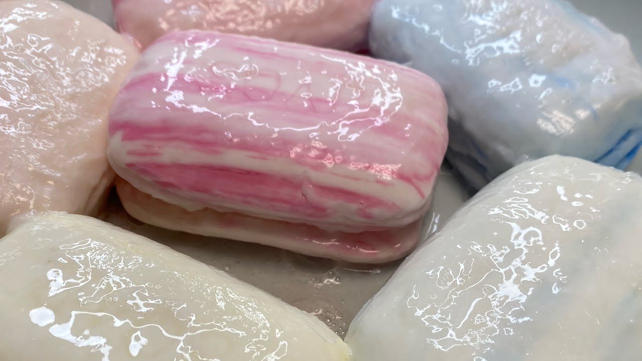 ASMR | 🦄SOAKED SOAP OLIVIA🦄 | MUSHY SOAP 